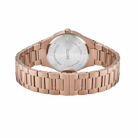 Montre Cluse Vigoureux H-Link Rose gold Snow White/Rose Gold