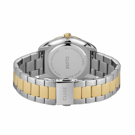 Montre Cluse Féroce 3-Link, Silver, Soft Gold/Silver/Gold