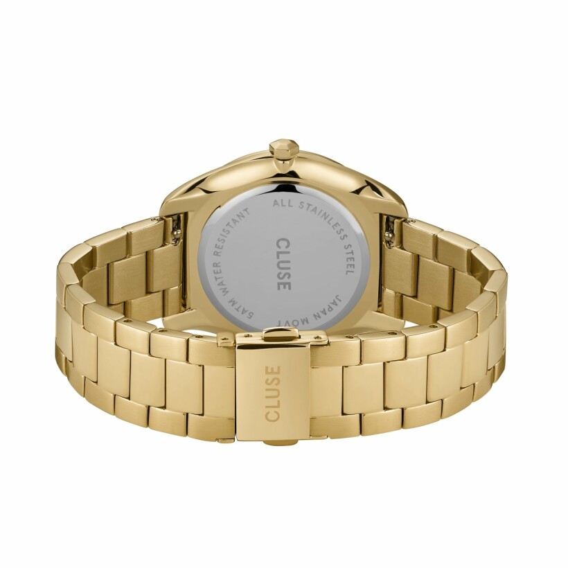 Montre Cluse Féroce 3-Link, Gold, White/Gold