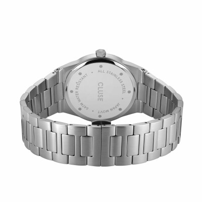 Montre Cluse Vigoureux 40 H-Link, Silver, Petrol Blue/Silver