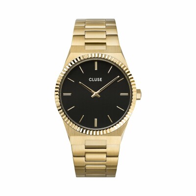 Montre Cluse Vigoureux 40 H-Link, Gold, Black/Gold