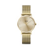 Montre Cluse Minuit Mesh Crystals, Full Gold
