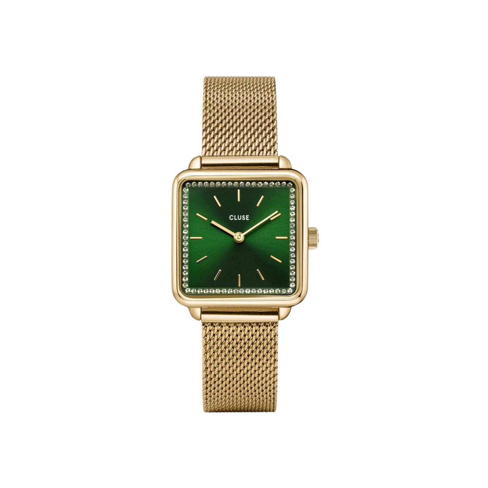 Montre cluse tetragone discount gold