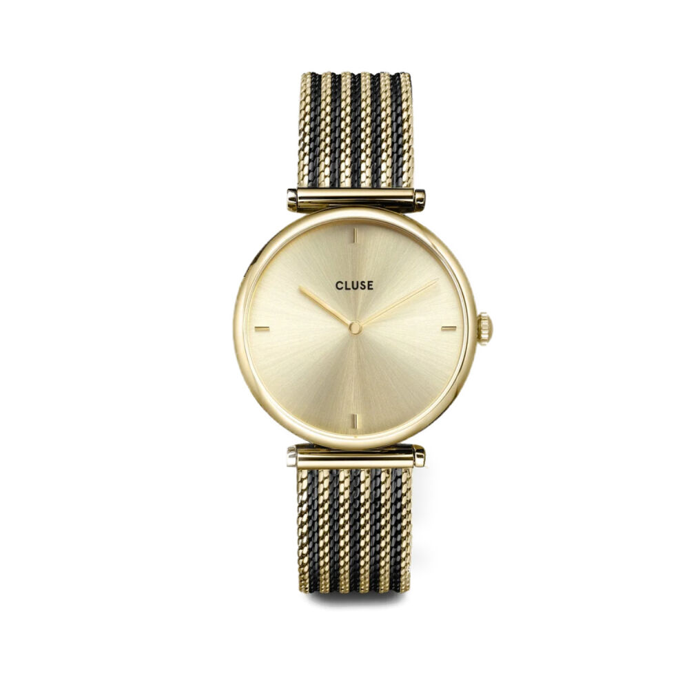 Montre Cluse Triomphe Mesh Full Gold