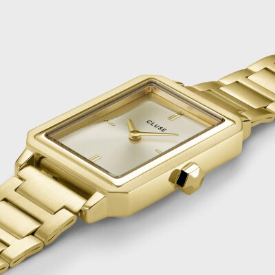 Montre Cluse Fluette Steel, Full Gold