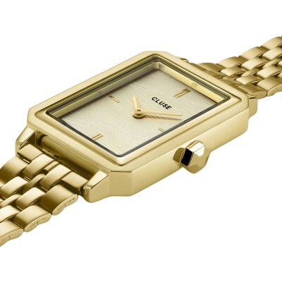 Montre Cluse Fluette Steel, Sand Texture Gold, Gold Colour