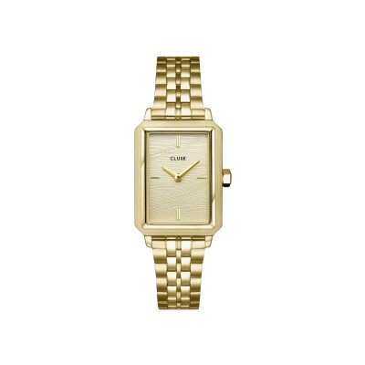 Montre Cluse Fluette Steel, Sand Texture Gold, Gold Colour