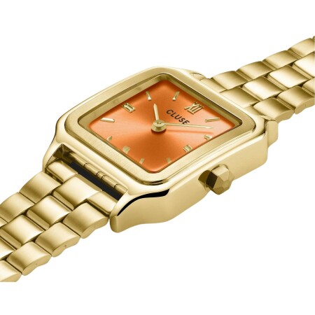 Montre Cluse Gracieuse Petite Steel, Apricot, Gold Colour