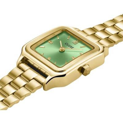 Montre Cluse Gracieuse Petite Steel, Light Green, Gold Colour