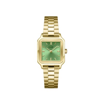 Montre Cluse Gracieuse Petite Steel, Light Green, Gold Colour