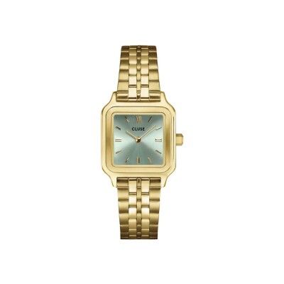 Montre Cluse Gracieuse Petite Watch Steel, Sage Green, Gold Colour
