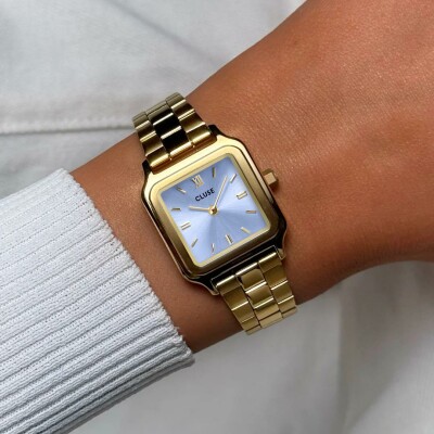 Montre Cluse Gracieuse Petite Watch Steel, Frosted Lilac, Gold Colour