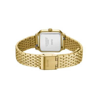 Montre Cluse Gracieuse Petite Watch Steel, Glass Pearls, White, Gold Colour