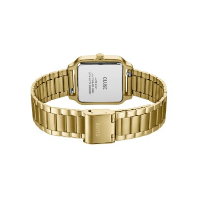 Montre Cluse Gracieuse Watch Steel, Sunray Textured, Gold Colour