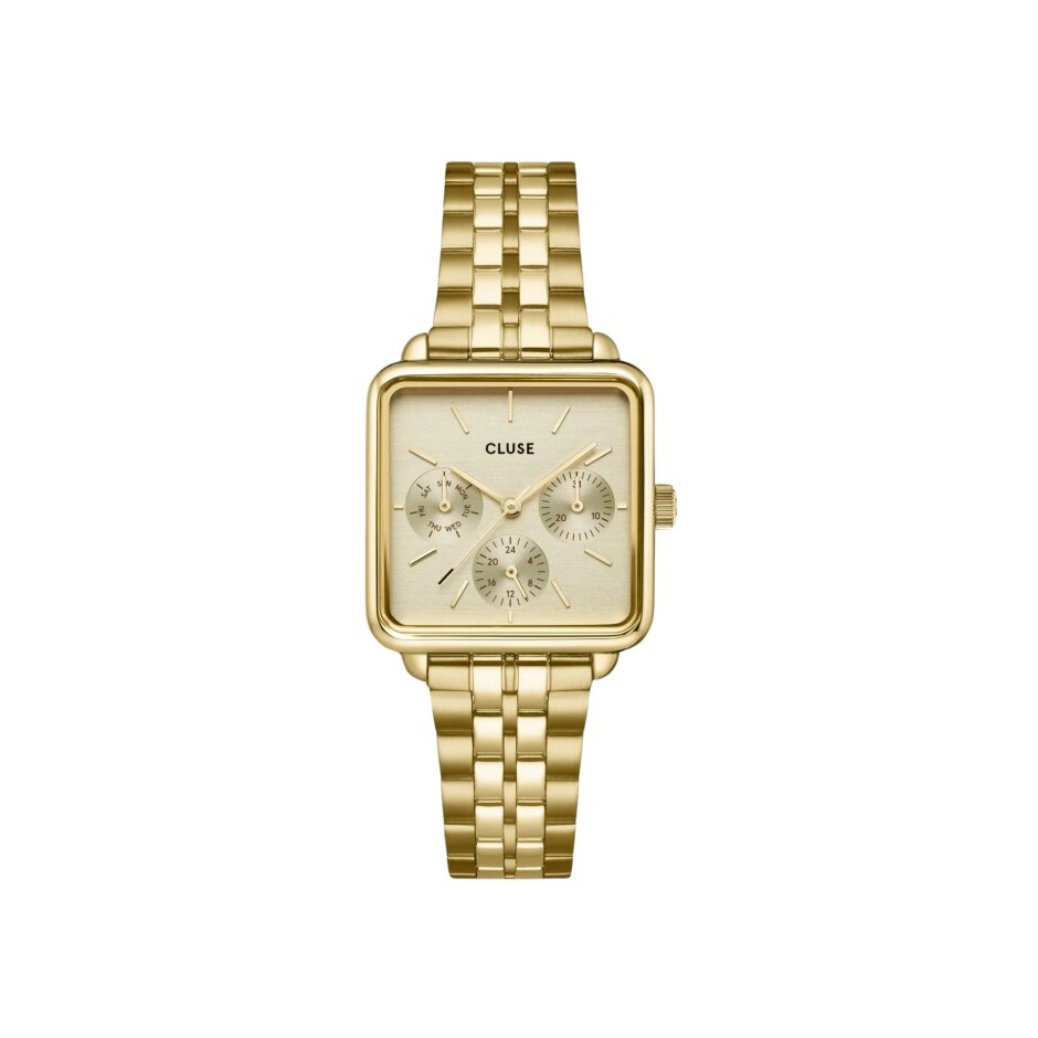 Montre Cluse La Tétragone Steel, Full Gold Colour