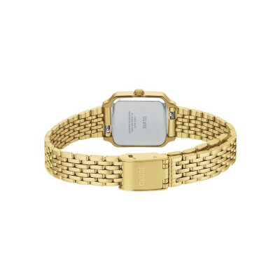 Montre Cluse Gracieuse Mini Watch Steel, White, Gold Colour