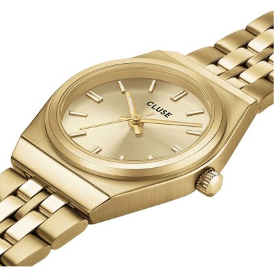Montre Cluse Retro 70s Mini Watch Steel, Full Gold Colour