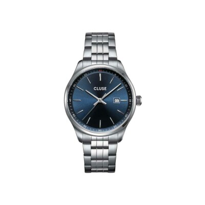 Montre Cluse Anthéor Watch Steel Blue, Silver Colour