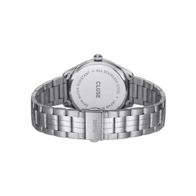 Montre Cluse Anthéor Watch Steel Black, Silver Colour