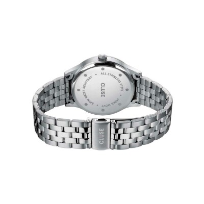 Montre Cluse Aravis 3-Hand Watch Steel, Green, Silver Colour