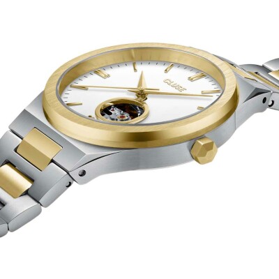 Montre Cluse Vigoureux 33 Watch Steel, White, Two-Tone