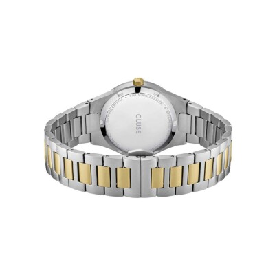 Montre Cluse Vigoureux 33 Watch Steel, White, Two-Tone