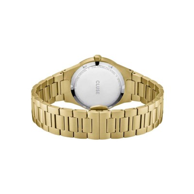 Montre Cluse Vigoureux 33 Watch Steel, White MOP, Gold Colour
