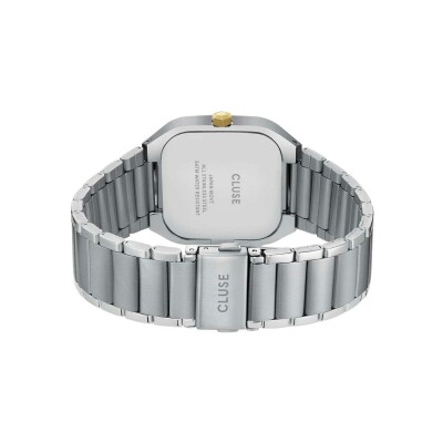 Montre Cluse Quadrus Multifunction Watch Steel, Silver, Two-Tone