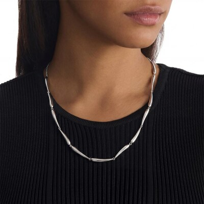 Collier Calvin Klein Elongated Drops en acier