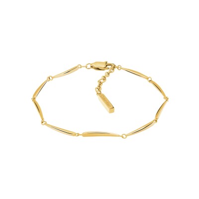Bracelet Calvin Klein Elongated Drops en acier doré