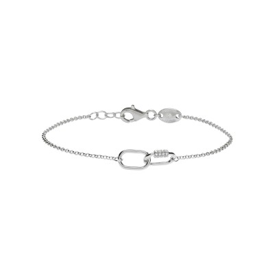 Bracelet Charles Garnier Styles en argent et oxyde de zirconium