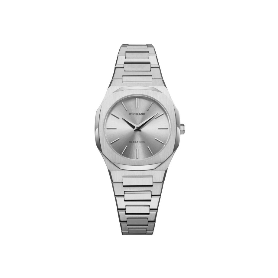 Montre D1 Milano Ultra Thin Zephyr Silver