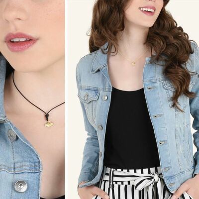 Pendentif DoDo Teckel petit modèle en Or jaune