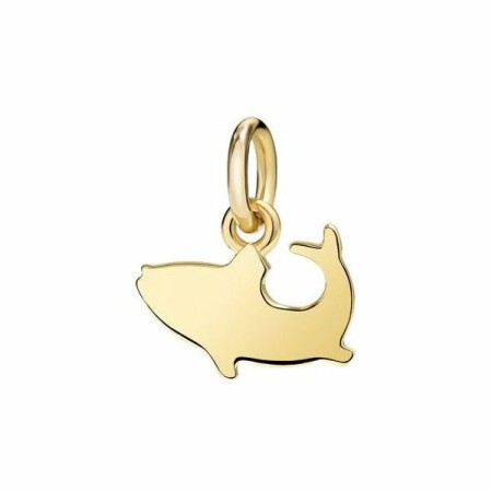 Pendentif DoDo Petit poisson en Or jaune