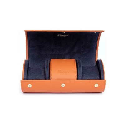 Rapport London Hyde Park Three Watch Roll-Tan