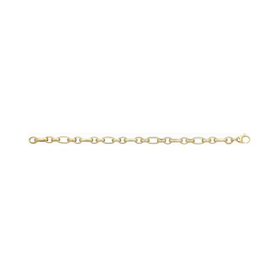Bracelet en or jaune, 19cm
