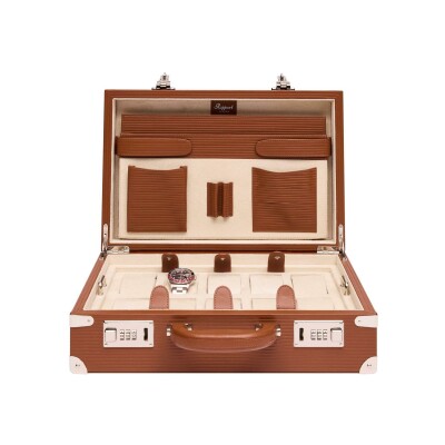 Rapport London Nova 10 Watch Briefcase - Tan