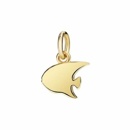 Pendentif DoDo Poisson ange petit modèle en Or jaune