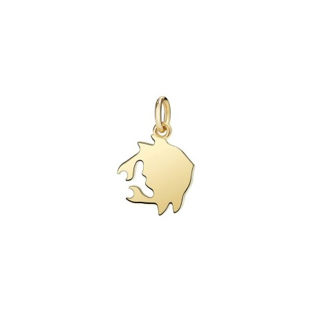 Pendentif DoDo Crabe en or jaune