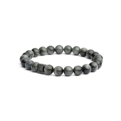 Bracelet Gemini Classics en acier et oeil de Faucon