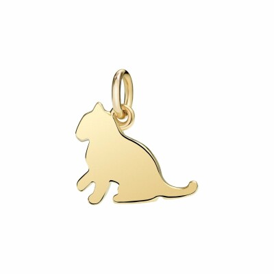 Pendentif DoDo Chat en or jaune