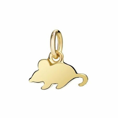 Pendentif DoDo Souris petit modèle en Or jaune