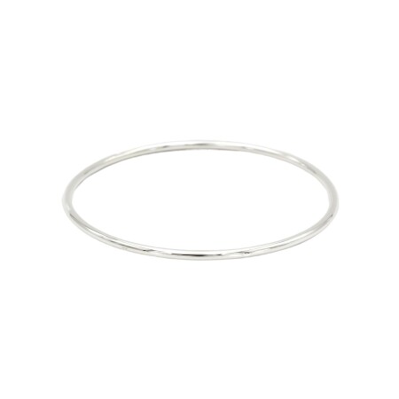 Bracelet jonc fil rond 2.5mm en argent