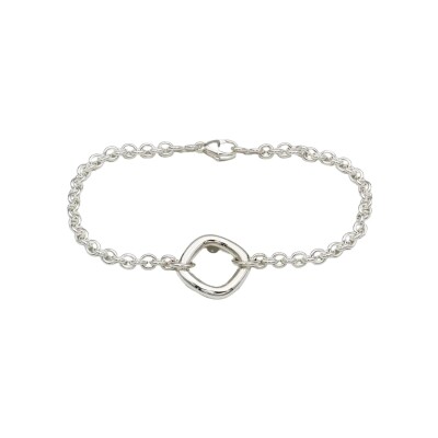 Bracelet carré en argent