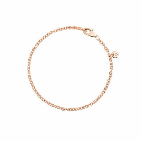 Bracelet DoDo en Or rose longueur 18cm