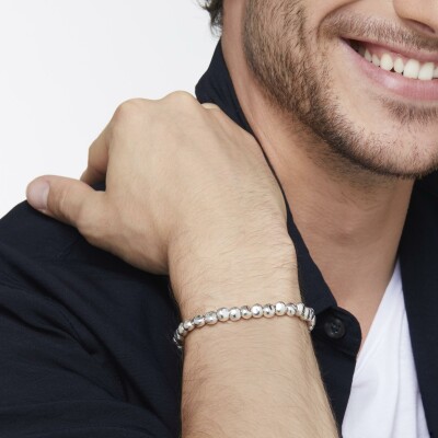 Bracelet Dodo Pepita en argent et or jaune
