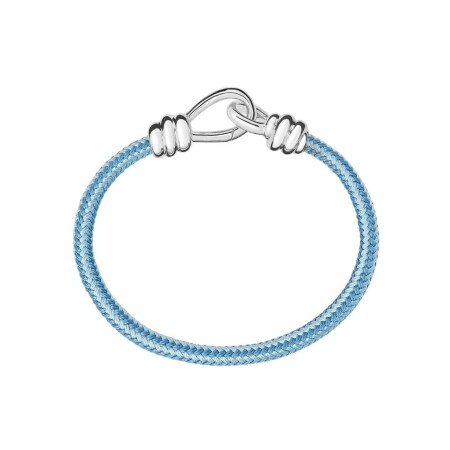 Bracelet DoDo Nodo en argent et cordon