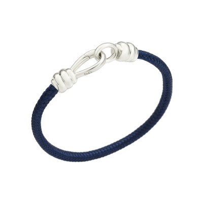 Bracelet Dodo Nodo en coton et argent
