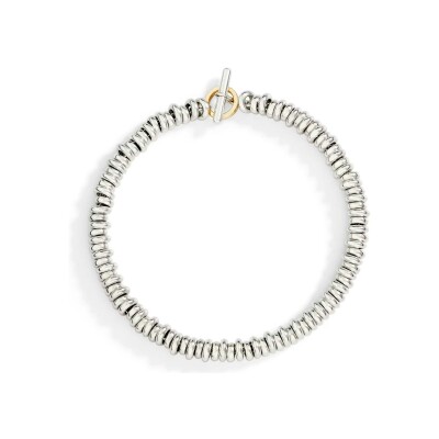 Bracelet Dodo Rondelle en argent et or jaune