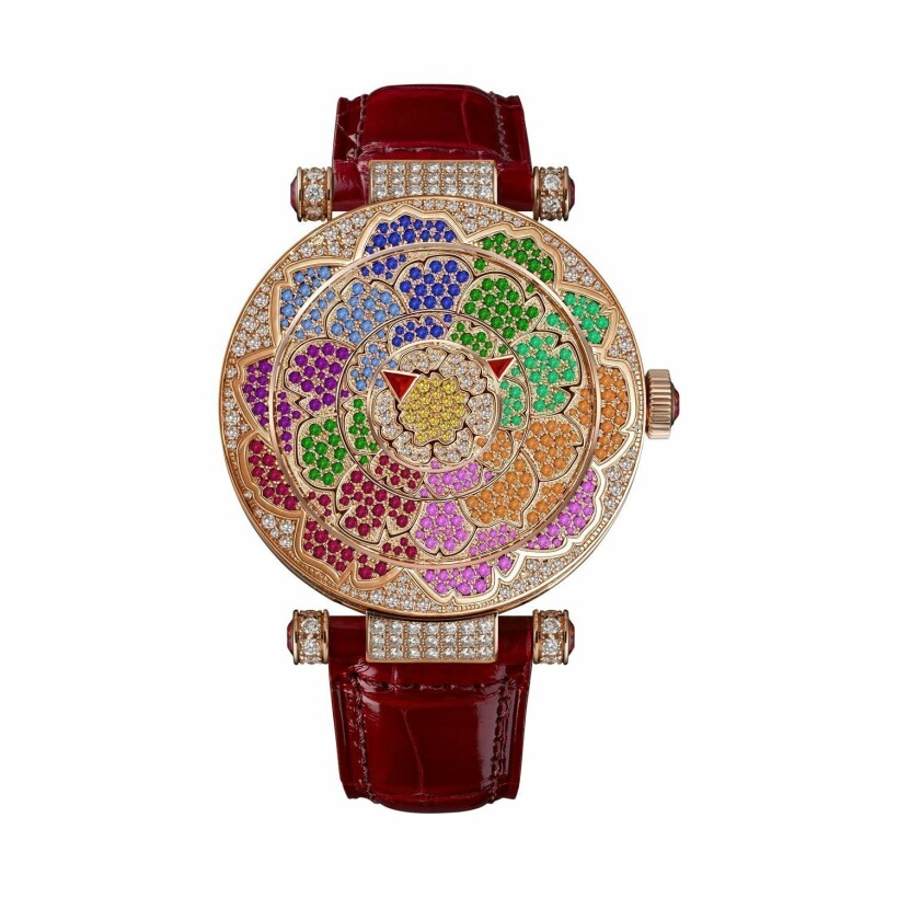 Montre Franck Muller Double Mystery Peony Color Dream